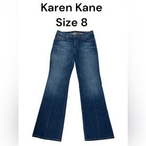 Karen Kane wide leg jeans 8